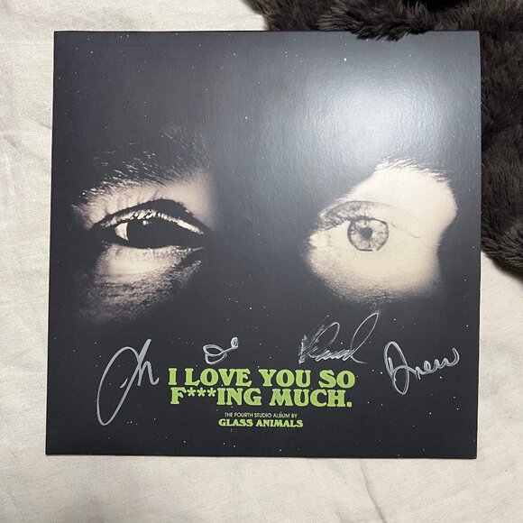 SIGNED Glass Animals I Love You So Fing F***ing Much vinyl album - Picture 1 of 4